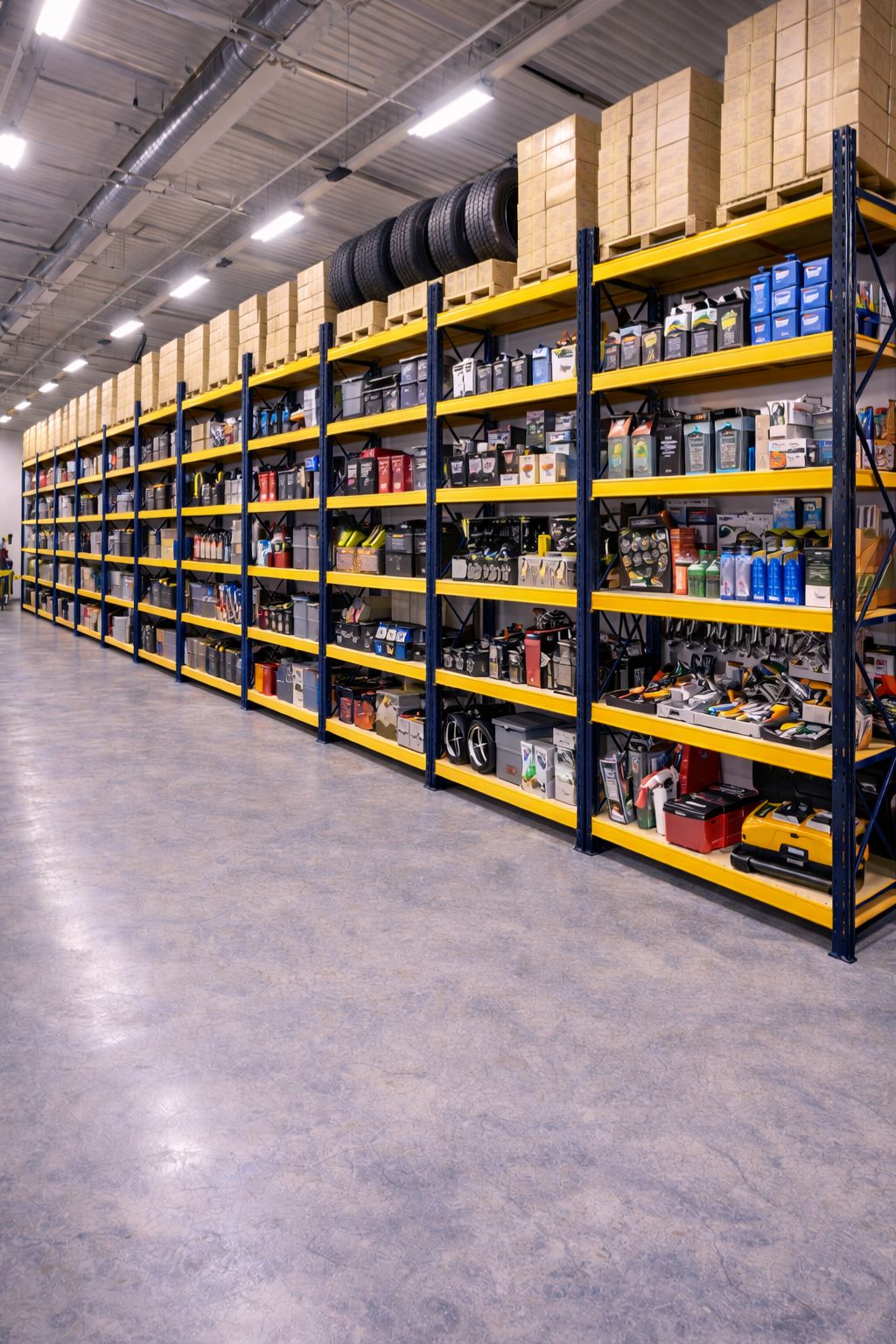Rafte magazinimi per depo dhe magazina